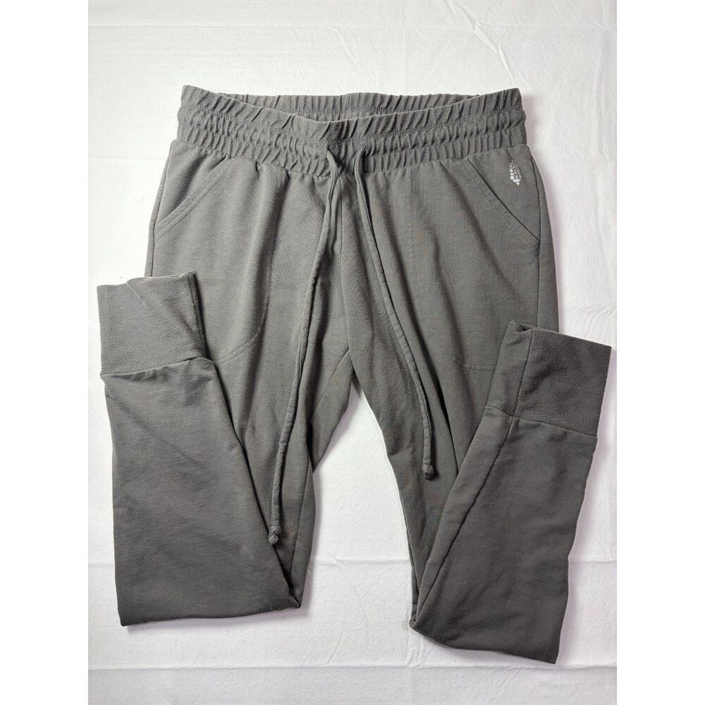 FP Movement Free People High Waisted Joggers Charcoal Grey Medium